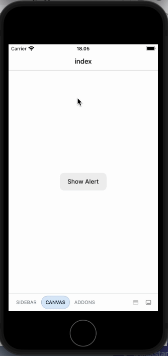 Alert dialog legion react native